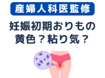 妊娠初期　おりもの　黄